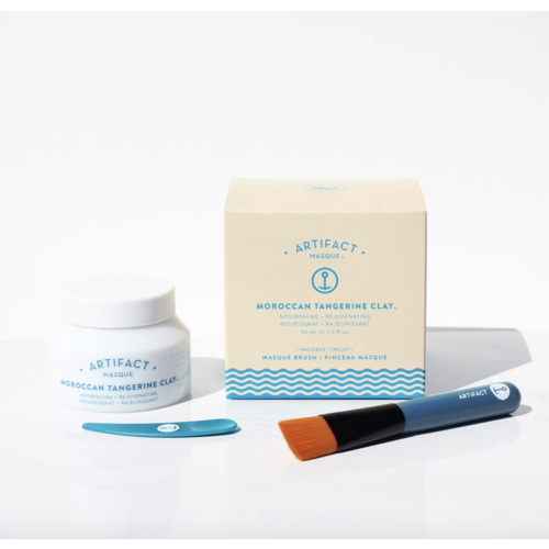 Artifact Skin Co. Moroccan Tangerine Clay Masque + Brush Kit Artifact Skin Co. Moroccan Tangerine Clay Masque + Brush Kit