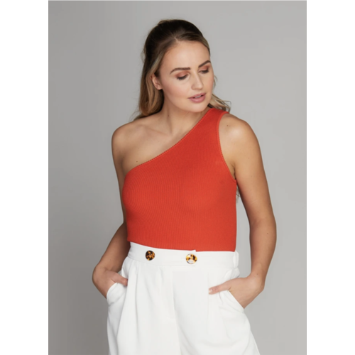 C'est Moi Knit One Shoulder Tank C'est Moi Knit One Shoulder Tank