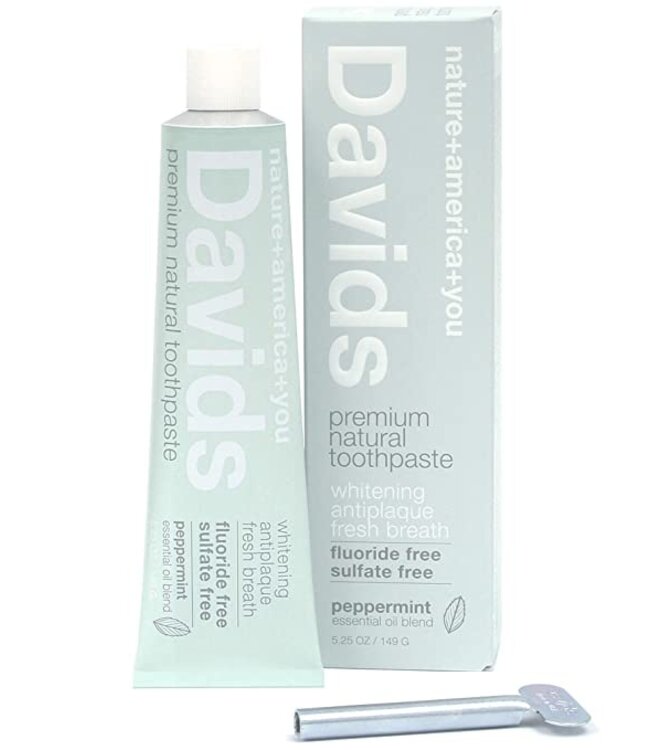 David's Toothpaste Davids premium toothpaste / peppermint