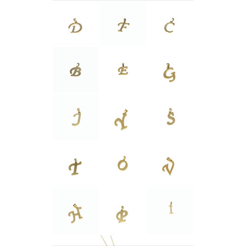 Atelier SYP 18K Letter Pendant Atelier SYP 18K Letter Pendant