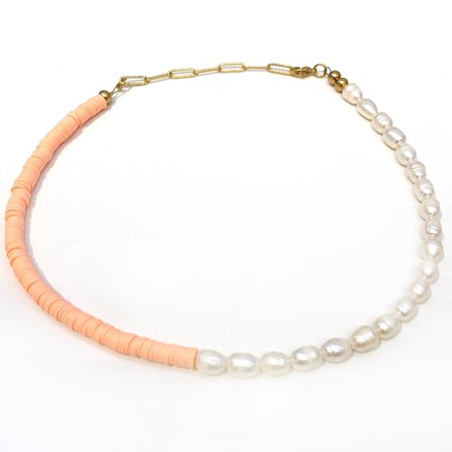 Atelier SYP Peach Pearl Choker Atelier SYP Peach Pearl Choker
