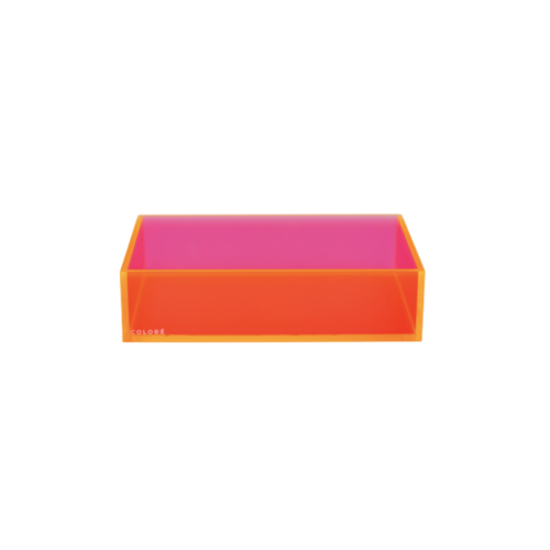Coloré Medium Tray - Coral Coloré Medium Tray - Coral