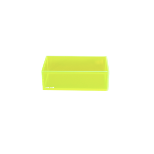 Coloré Large Tray - Neon Yellow Coloré Large Tray - Neon Yellow