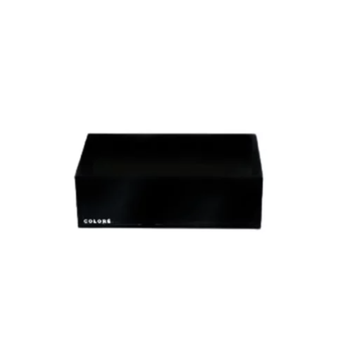 Coloré Small Tray - Opaque Black Coloré Small Tray - Opaque Black