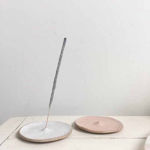 Catherine Rising Pink Incense Holder Catherine Rising Pink Incense Holder