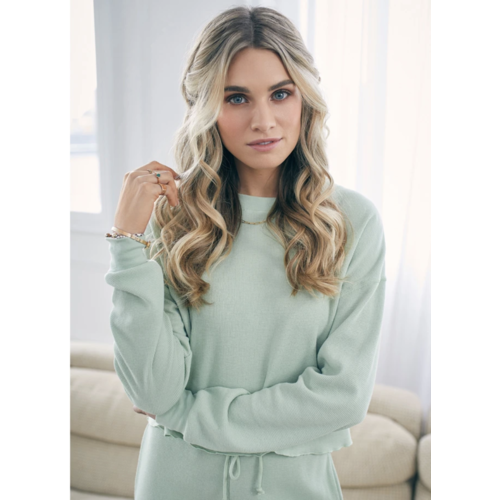 C'est Moi Waffle Knit Top C'est Moi Waffle Knit Top