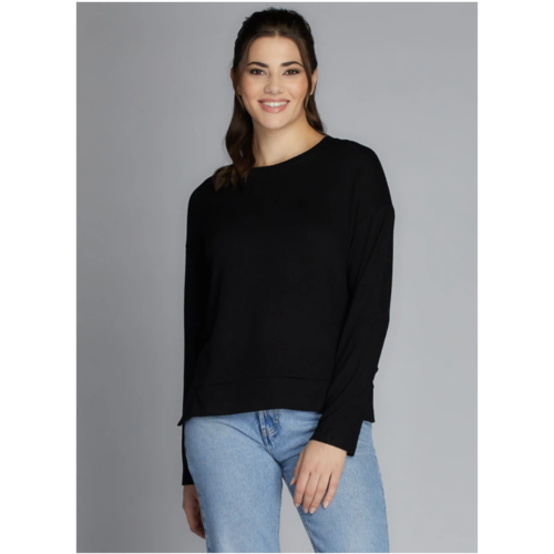 C'est Moi Soft Knit Crew Neck Top C'est Moi Soft Knit Crew Neck Top