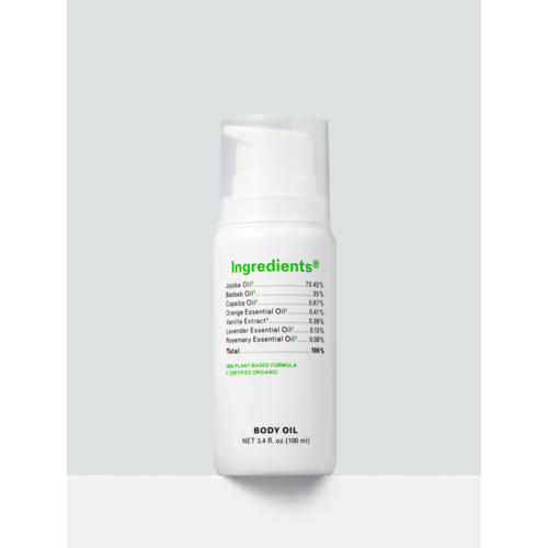 Ingredients Body Oil Ingredients Body Oil