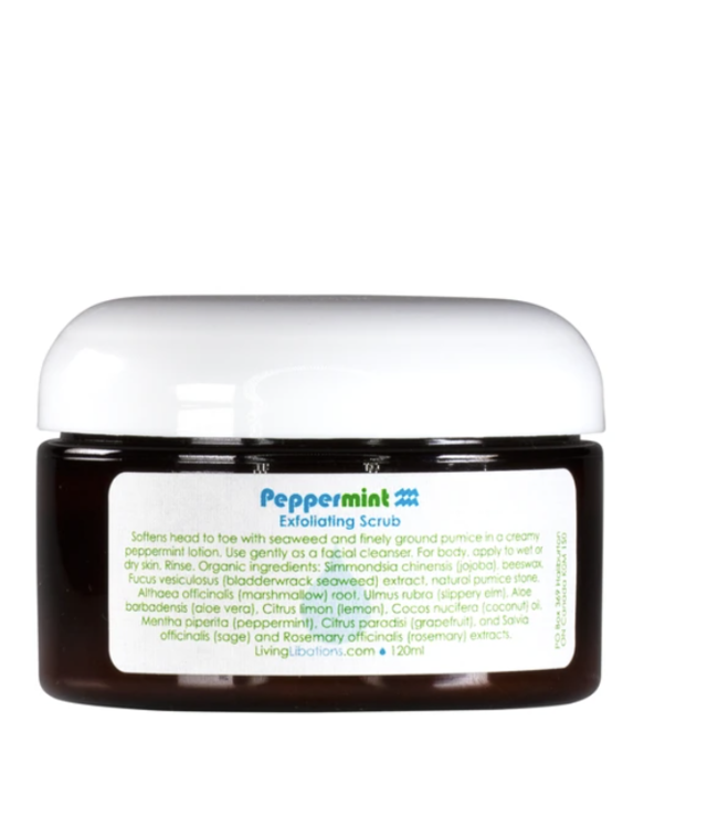Living Libations Peppermint Exfoliating Scrub