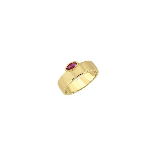 Lili Claspe Marquise Cigar Ring Smooth Lili Claspe Marquise Cigar Ring Smooth