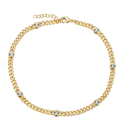Lili Claspe Daisy Link Anklet Lili Claspe Daisy Link Anklet