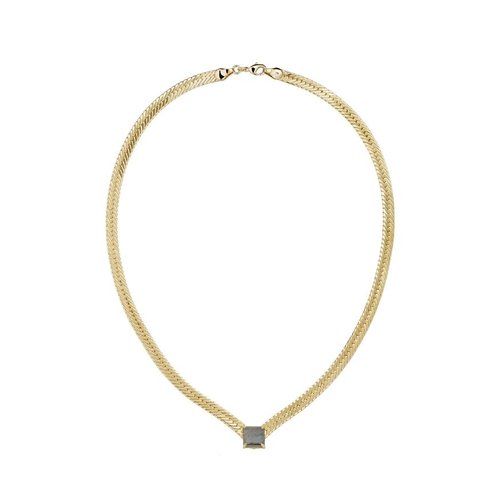 Lili Claspe Bella V Necklace Labradorite Lili Claspe Bella V Necklace Labradorite
