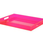 Coloré Extra Large Tray - Neon Pink