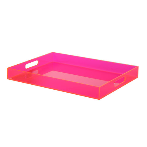 Coloré Extra Large Tray - Neon Pink Coloré Extra Large Tray - Neon Pink