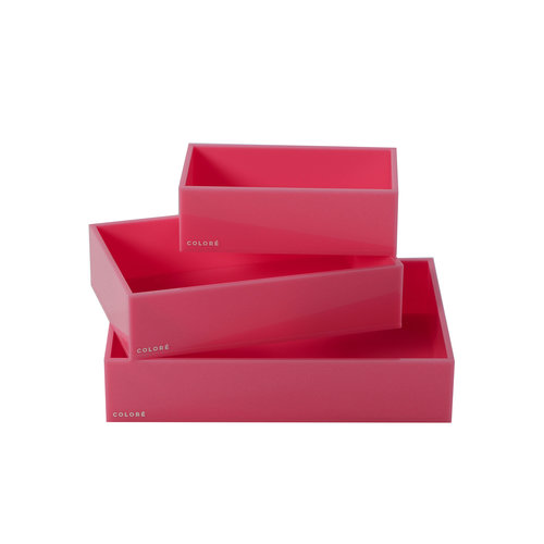 Coloré Tray Set - Pink Coloré Tray Set - Pink