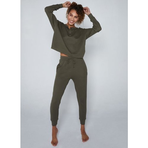 C'est Moi Waffle Knit Jogger C'est Moi Waffle Knit Jogger