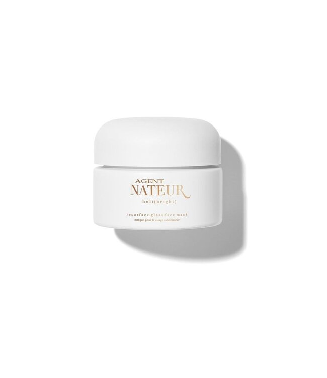 Agent Nateur Holi (brillant) Masque facial en verre de surface