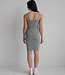 X C'est Moi Rib Dress Heather Silver