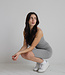 X C'est Moi Rib Dress Heather Silver