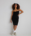 X C'est Moi Rib Dress Black