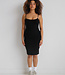 X C'est Moi Rib Dress Black