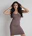 X C'est Moi Rib Dress Mocha