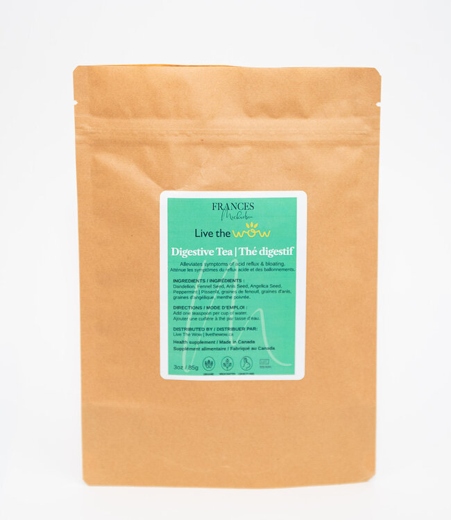 Live The WOW by Frances Michaelson WOW Tea: Digestive