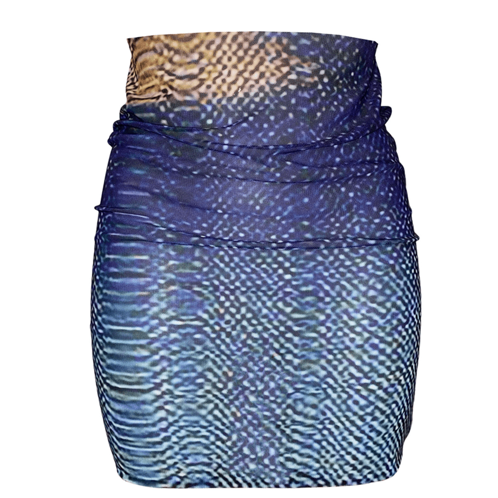 Sharay Iridescent Print Skirt