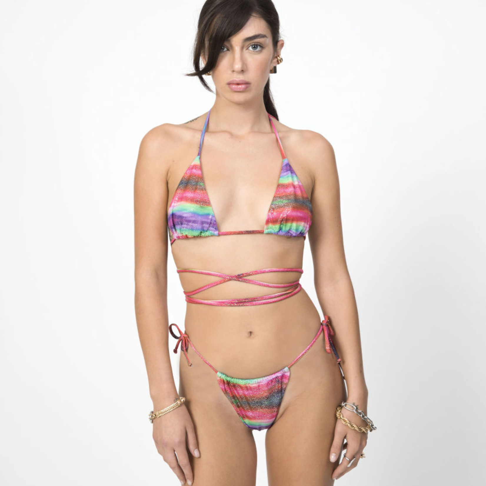 Sharay Iridescent Bikini Multicolour