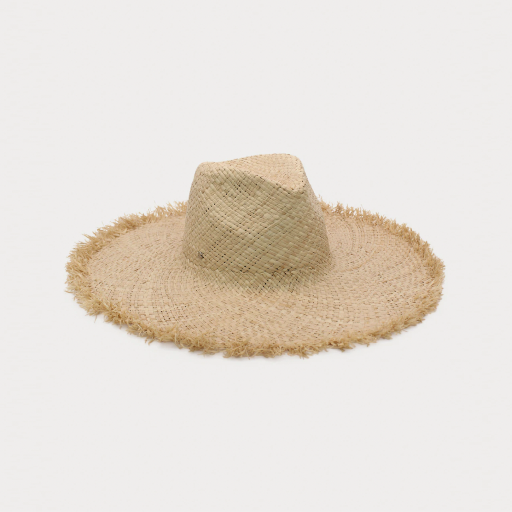 Ace of Something Coober Natural Raffia Fedora in Natural