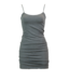 X C'est Moi Rib Dress Heather Silver