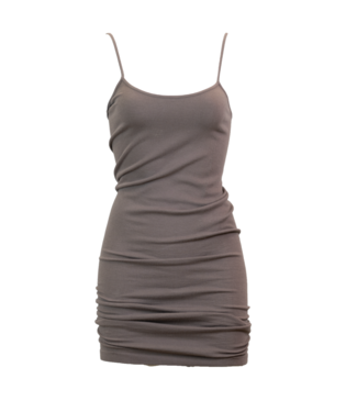 X C'est Moi Rib Dress Mocha