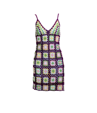 Robe en crochet Martinique Brun