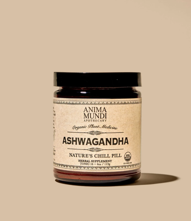 Anima Mundi Herbals ASHWAGANDHA : Ginseng ayurvédique > 1.5% Withanoloides