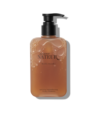Agent Nateur holi (lavage) nettoyant intemporel resurfaçant pour le corps