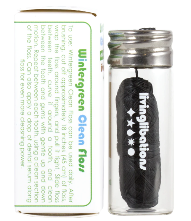 Living Libations Wintergreen Clean Floss
