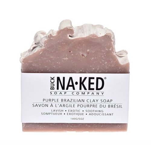 Buck Naked Soap Company Purple Brazilian Clay Soap Buck Naked Soap Company Purple Brazilian Clay Soap
