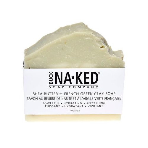 Buck Naked Soap Company Shea Butter & French Green Clay Soap Buck Naked Soap Company Shea Butter & French Green Clay Soap