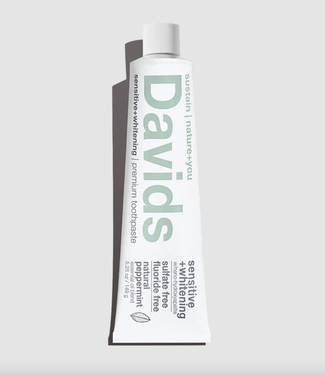 David's Toothpaste Davids Hydroxi™ sensitive+whitening nano-hydroxyapatite premium toothpaste / peppermint