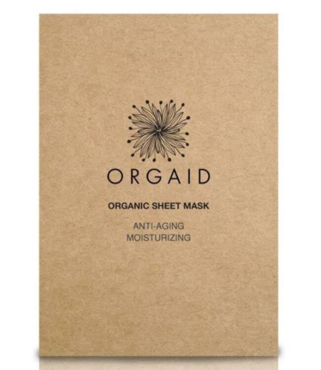 Orgaid Orgaid Orgaid Masque en feuille anti-âge