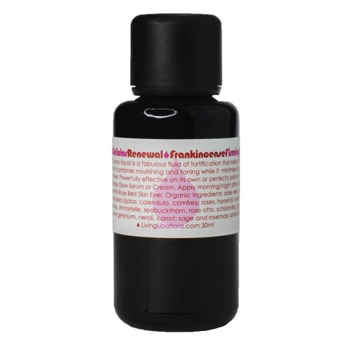 Living Libations Rose Cellular Renewal Frankincense Firming Fluid Living Libations Rose Cellular Renewal Frankincense Firming Fluid