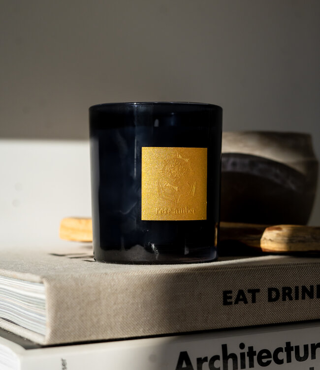 Rose & Amber Candle