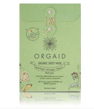 Orgaid Masque en feuille Multi-Pack