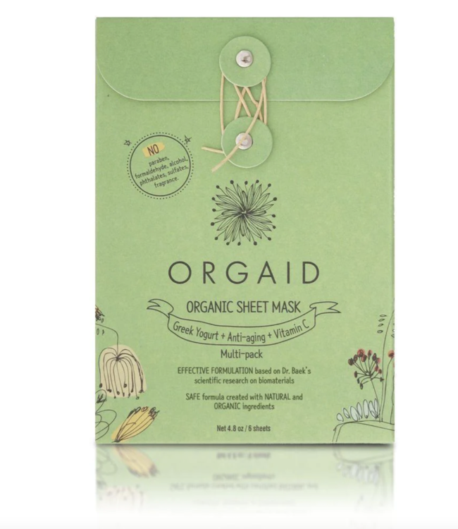 Orgaid Masque en feuille Multi-Pack