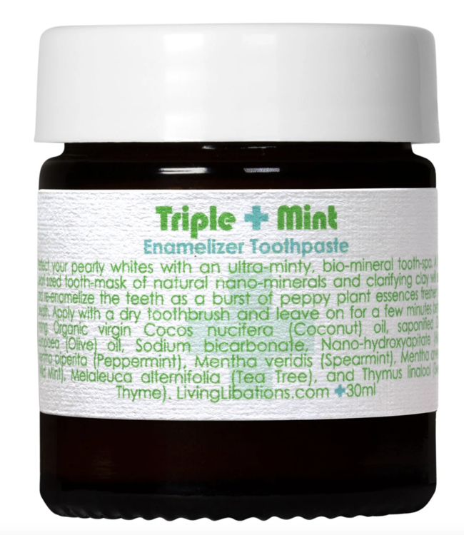 Living Libations Triple Mint Enamelizer Toothpaste