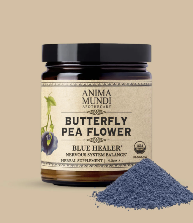 Anima Mundi Herbals BUTTERFLY PEA FLOWER | Guérisseur bleu