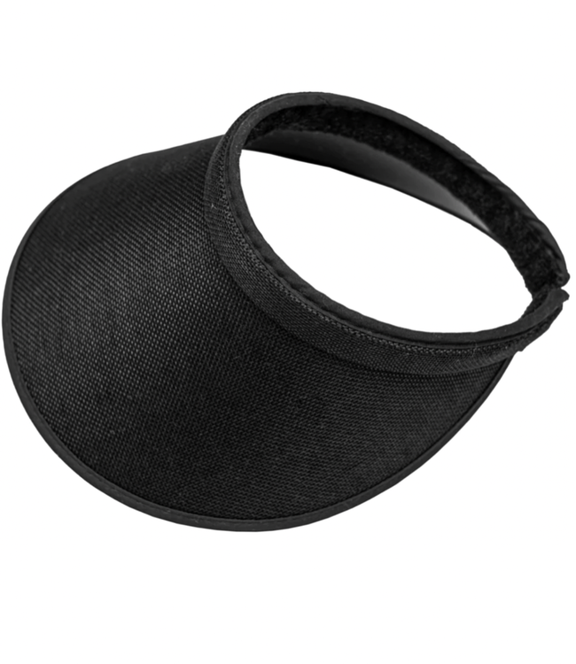 De La Heart Wide Brim Visor - Onyx