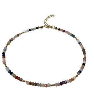 Collier multi-gemmes