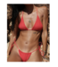 Sharay Crystal Bikini Red
