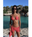 Sharay Short en crochet fait main Corail